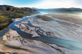 One of the most well-known photos of the beautiful Vjosa River.